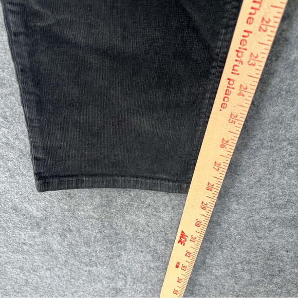 FLINT AND TINDER Men's Slim Fit Micro Corduroy Pants Dark Grey 33x30 - Picture 10 of 12